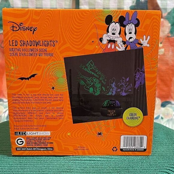 Disney Mickey & Friends LED shadow lights NWT - Picture 7 of 9